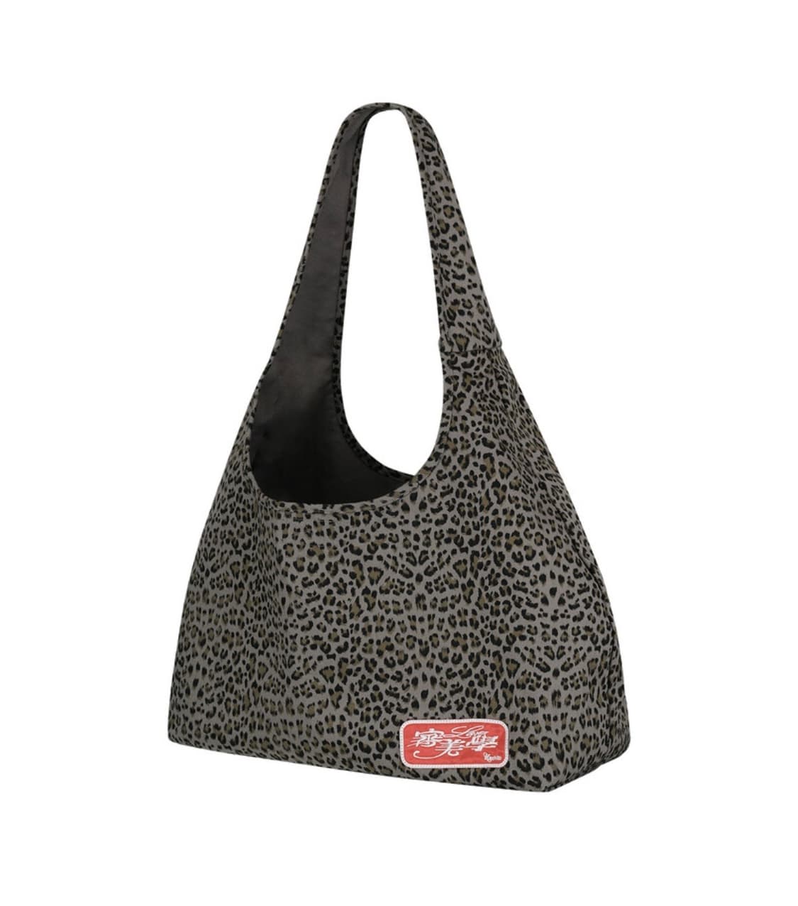 카시코 레오파드 프린트 숄더 백 블루 그레이 상품이미지1