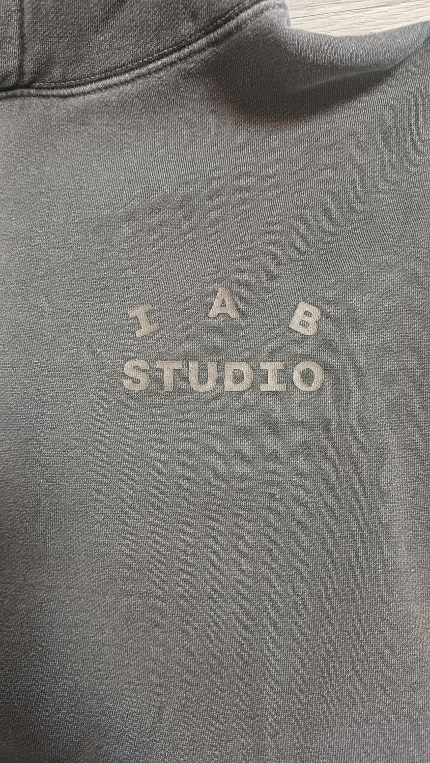 아이앱 스튜디오 피그먼트 후드 블랙 M 상품이미지4