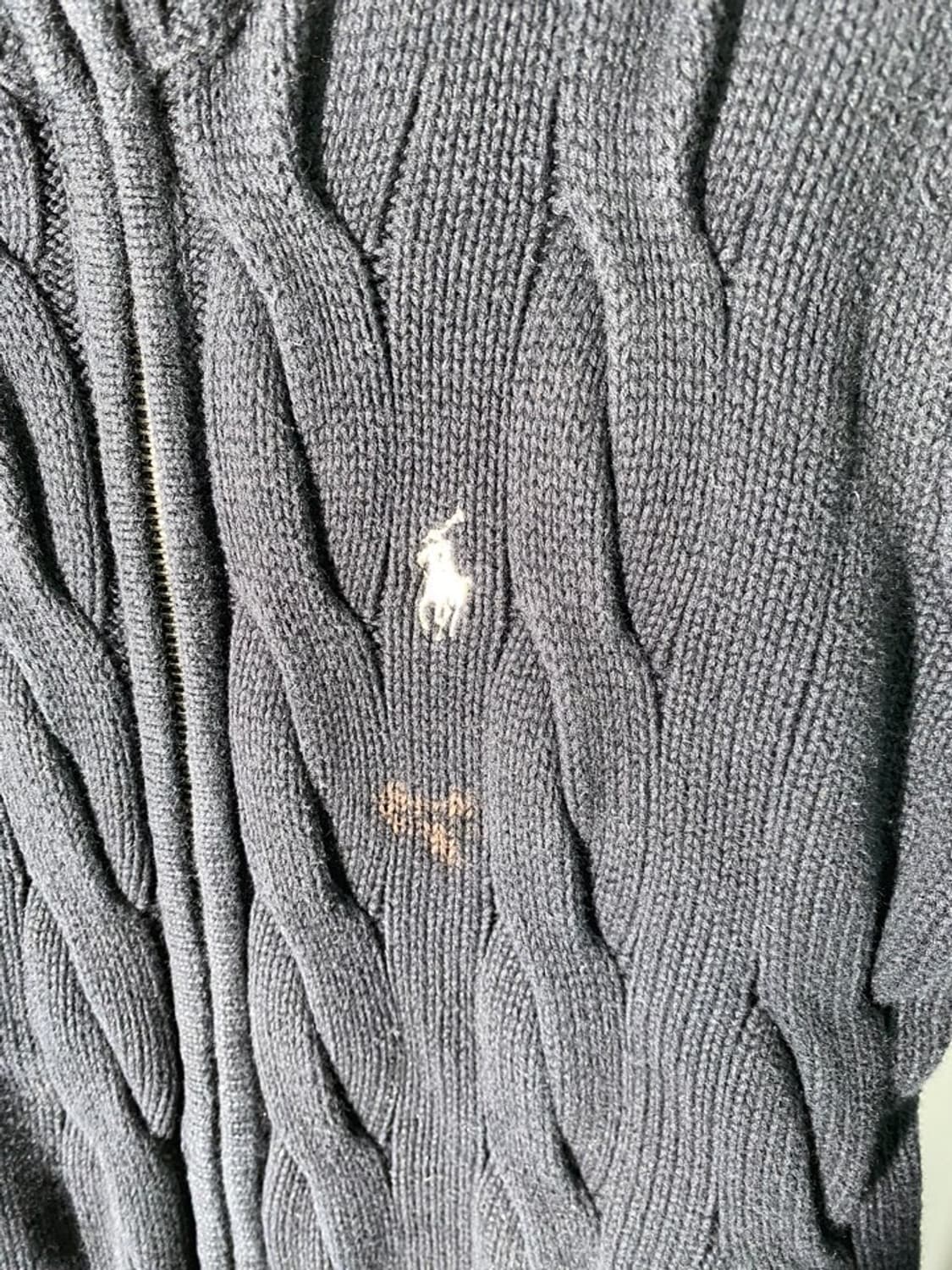 폴로 랄프로렌 꽈배기 니트 집업 상품이미지5