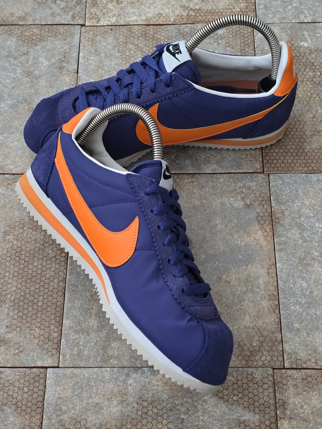 (265)나이키 코르테즈 나일론 퍼플 오렌지 상품이미지4