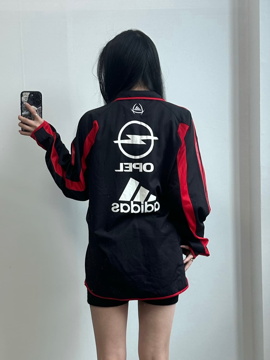 아디다스 ac밀란 오펠 검빨 블랙 트레이닝 탑 상품이미지2