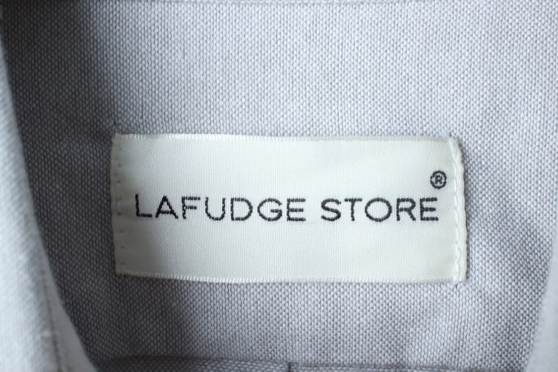 (L-XL) 라퍼지스토어 셔츠 남방 옥스포드 그레이 무지-H30727 상품이미지5