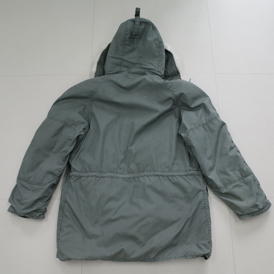 86년 미공군 USAF N-3B 플라이트 파카 (Greenbrier)  상품이미지8