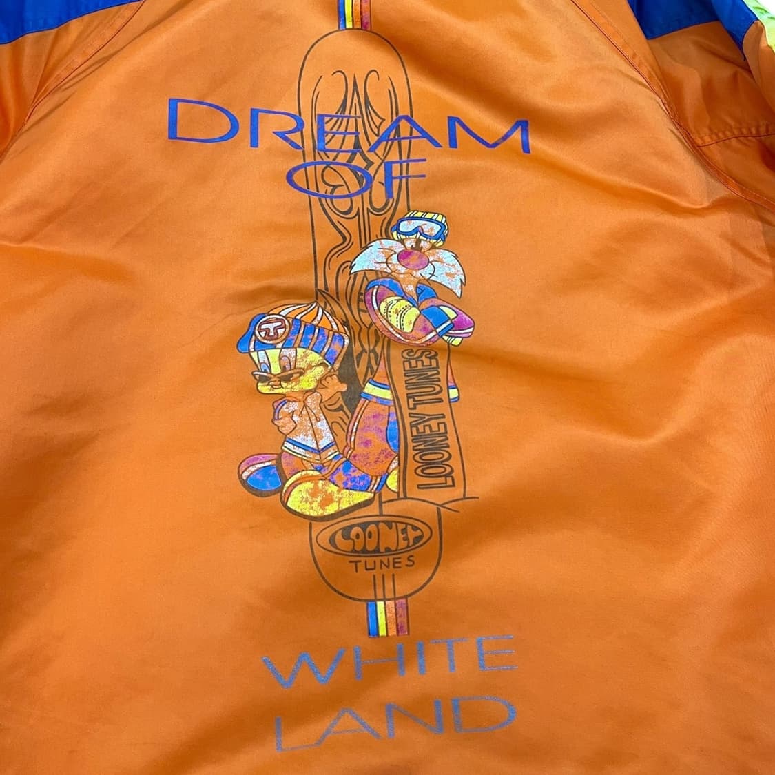 90s 루니툰즈 트위티 실베스터 점퍼 상품이미지5