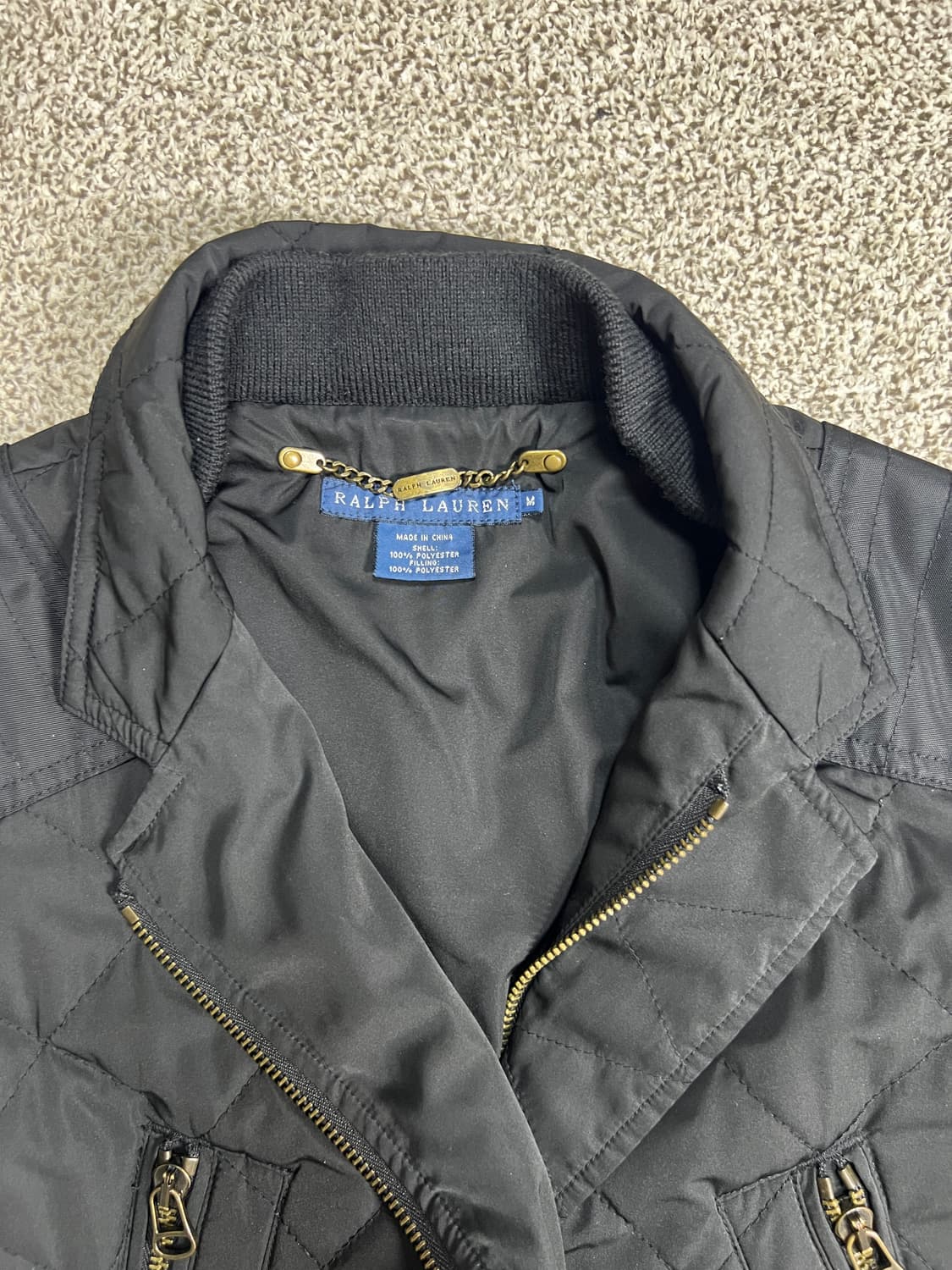 폴로 퀼팅자켓 빈티지 95 상품이미지4