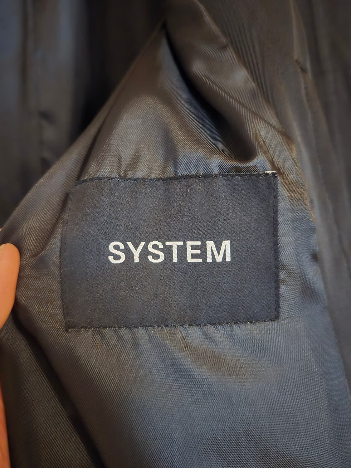 시스템옴므 포켓 디테일 블루종 점퍼 / 105사이즈 상품이미지3