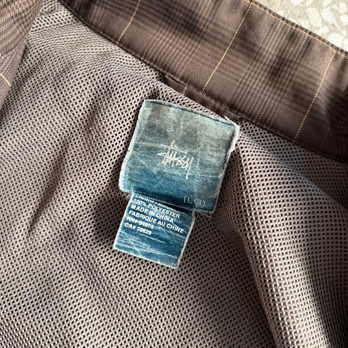 00s 올드 스투시 해링턴 자켓 상품이미지9