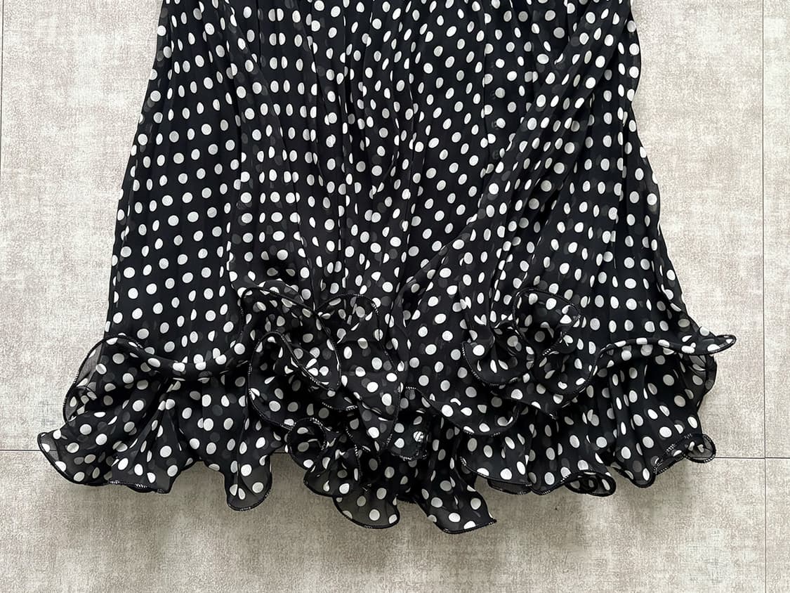 dot frill skirt 상품이미지2