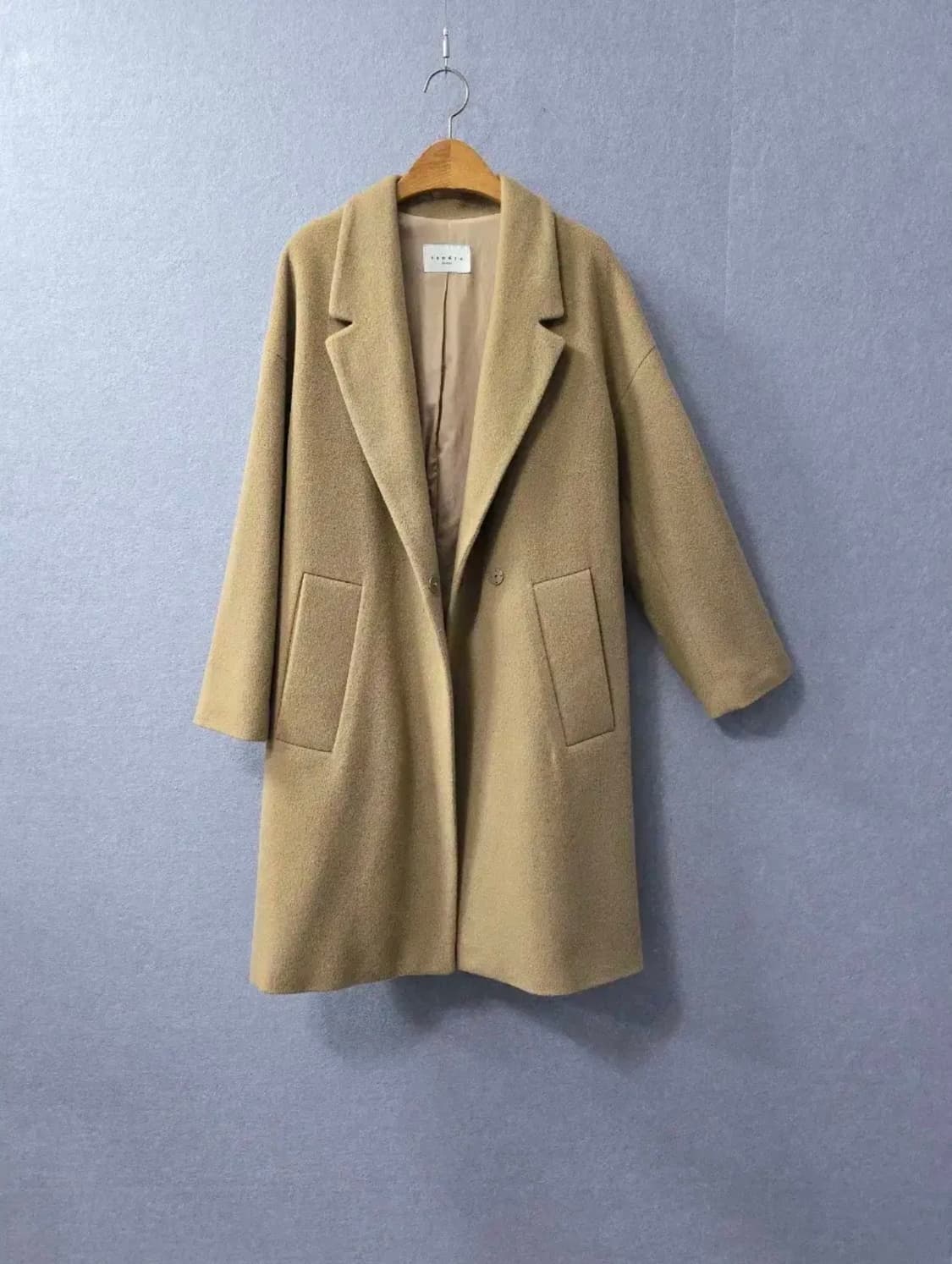 산드로 SANDRO 캐시미어 울 블렌딩 코트 상품이미지2