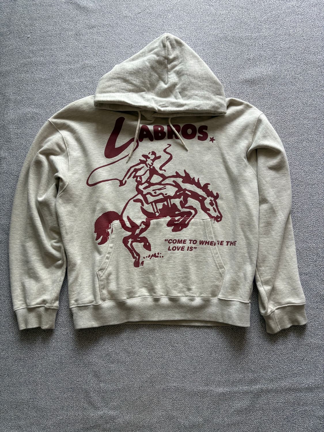 라브로스 카우보이 후드티 L 상품이미지1