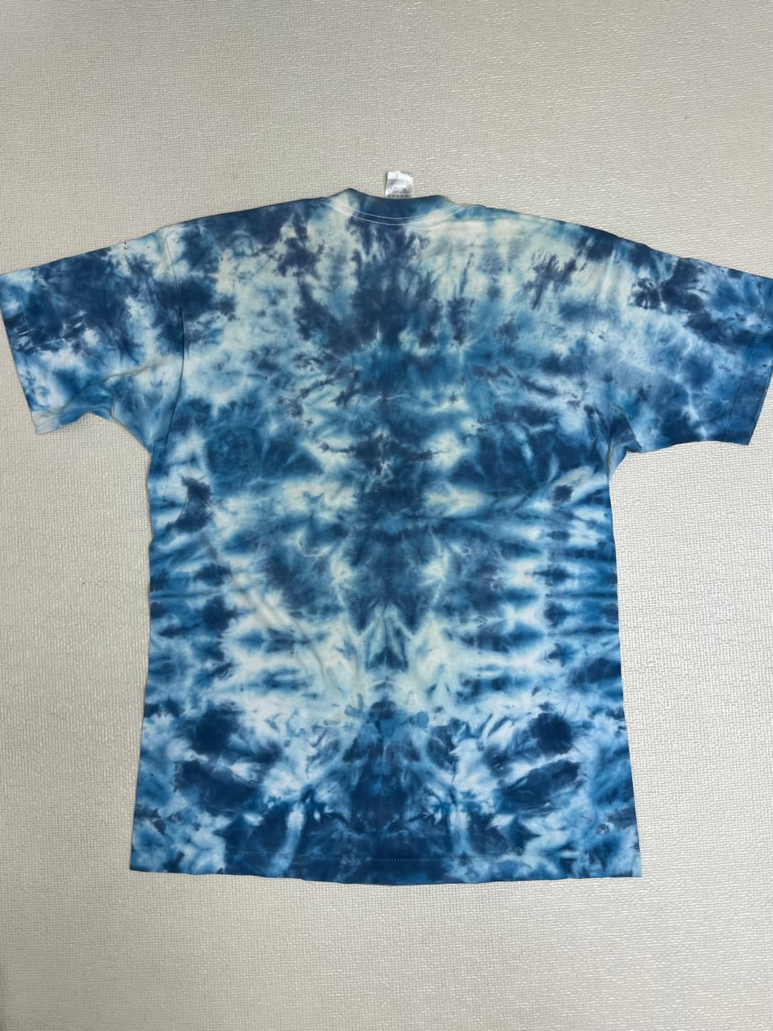 90s 빈티지 스컬보더 타이다이 티셔츠 L사이즈 상품이미지6