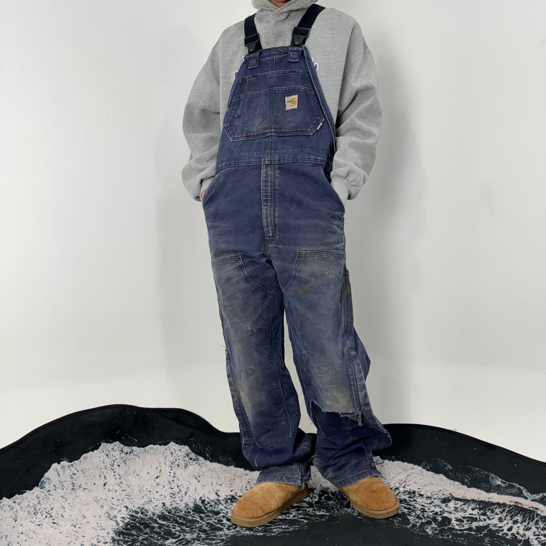 90‘s🇺🇸 Carhartt Double Knee Overall 상품이미지2