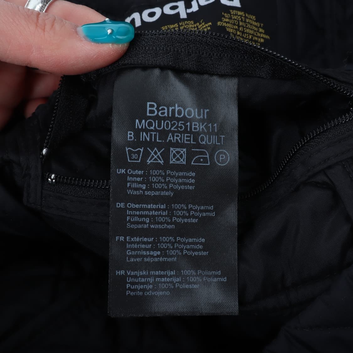 바버 인터내셔널 아리엘 퀄팅 자켓 상품이미지9