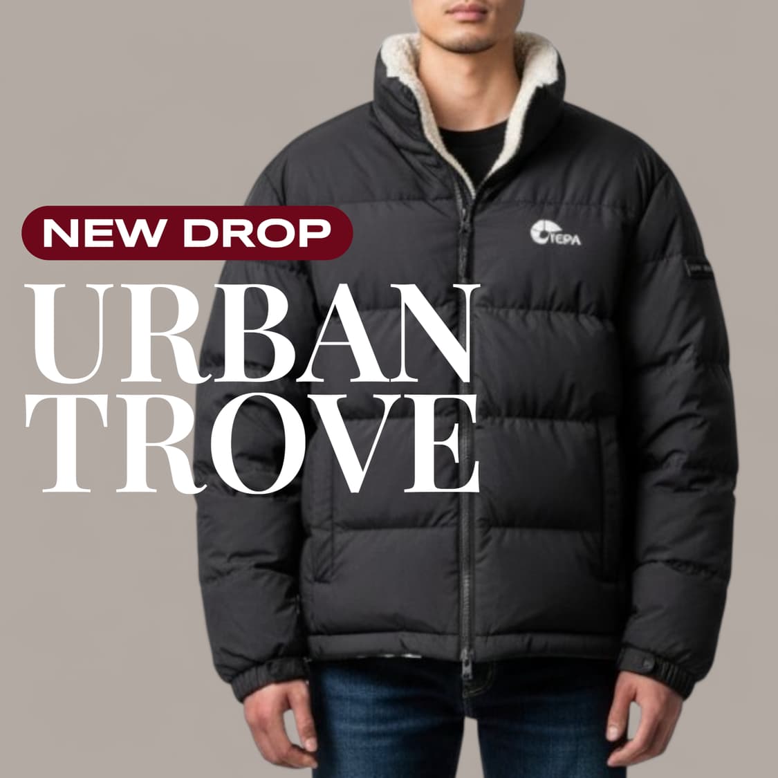 네파 리버시블 구스다운 남녀공용패딩 상품이미지1