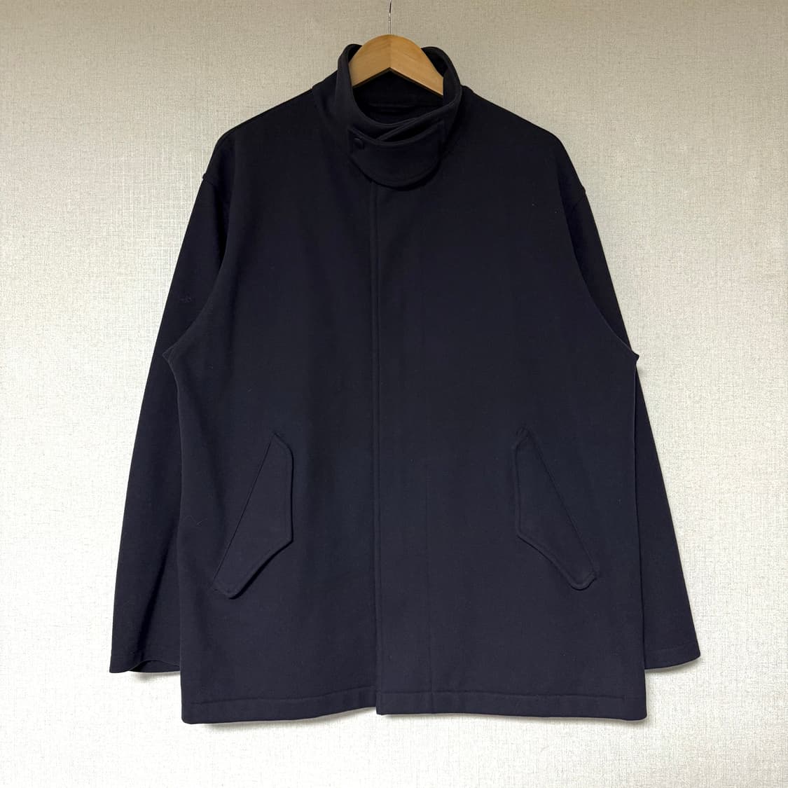 [3]코모리 펠튼 울 나일론 Zip 블루종 자켓 상품이미지5