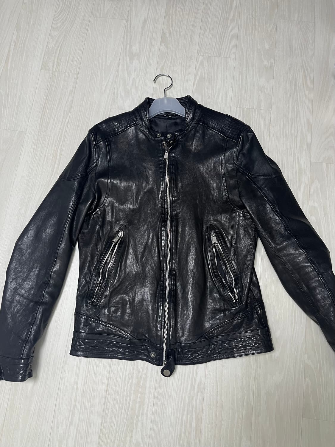 이태리 레더자켓 상품이미지1