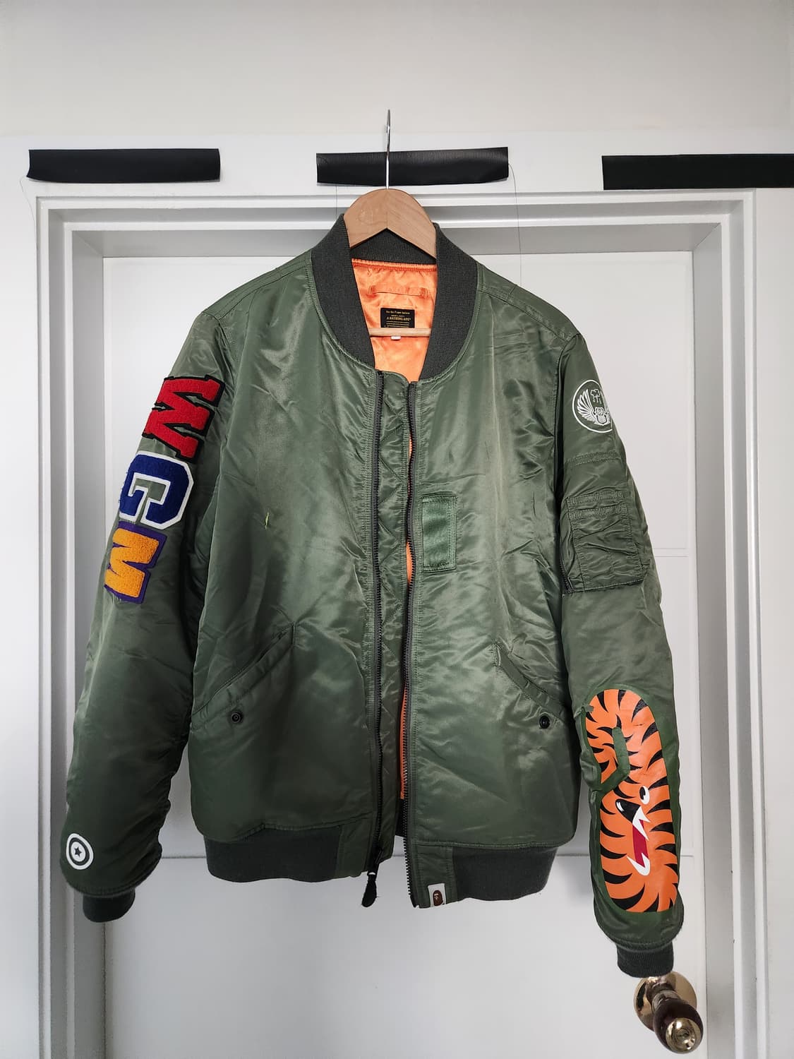 Bape 항공점퍼 L 상품이미지2