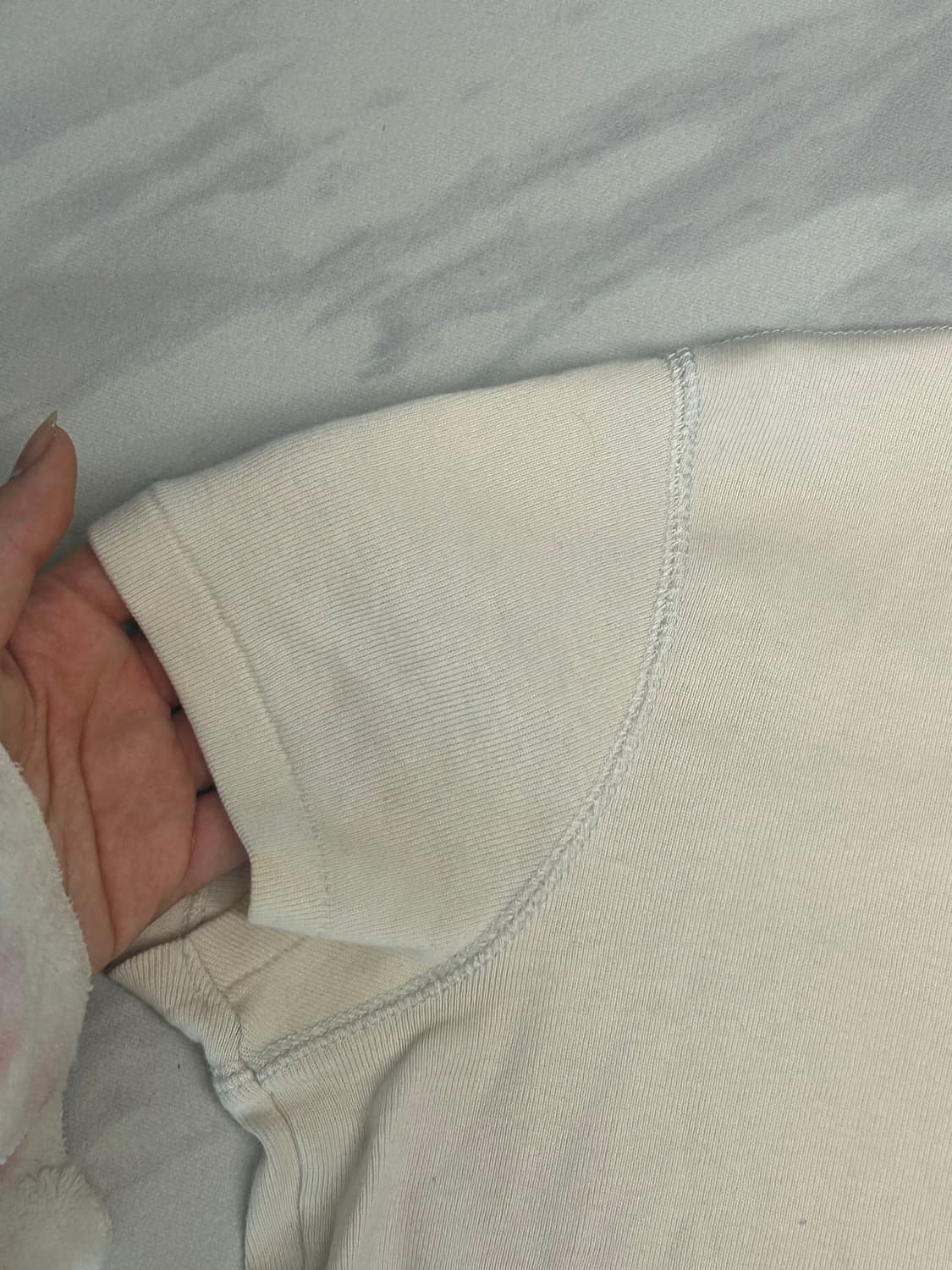 폴로 여성 실버 포니 슬림핏 반팔 티셔츠 베이지 랄프로렌 상품이미지4