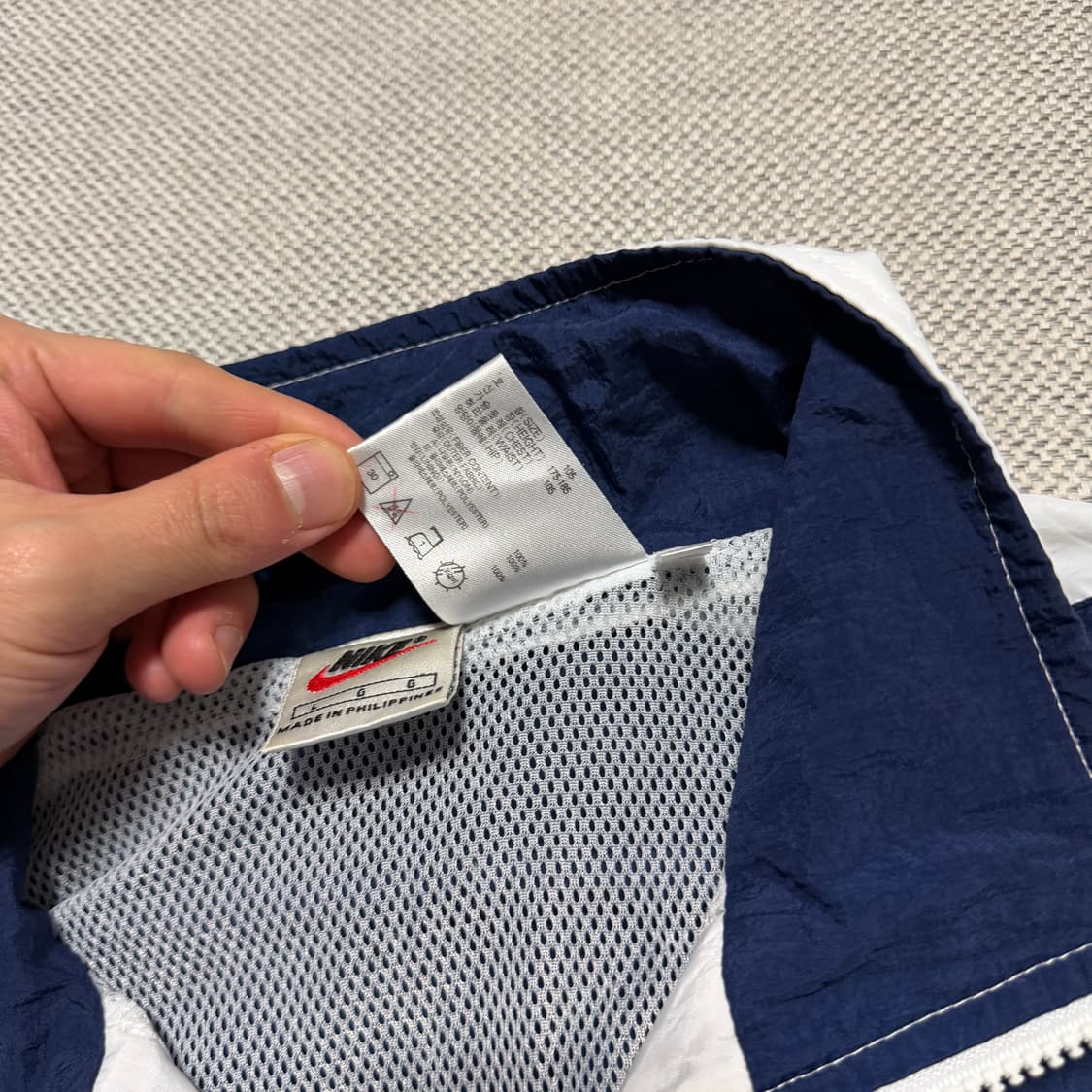 00s 나이키 올드스쿨 바람막이 자켓 상품이미지3