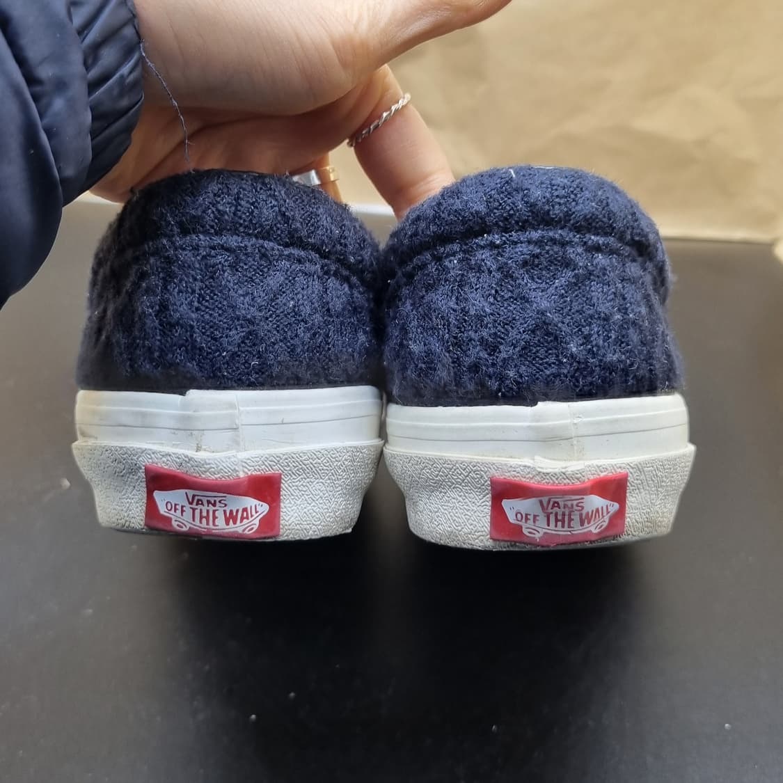 반스 에라 크로쉐 네이비 스니커즈245 상품이미지4