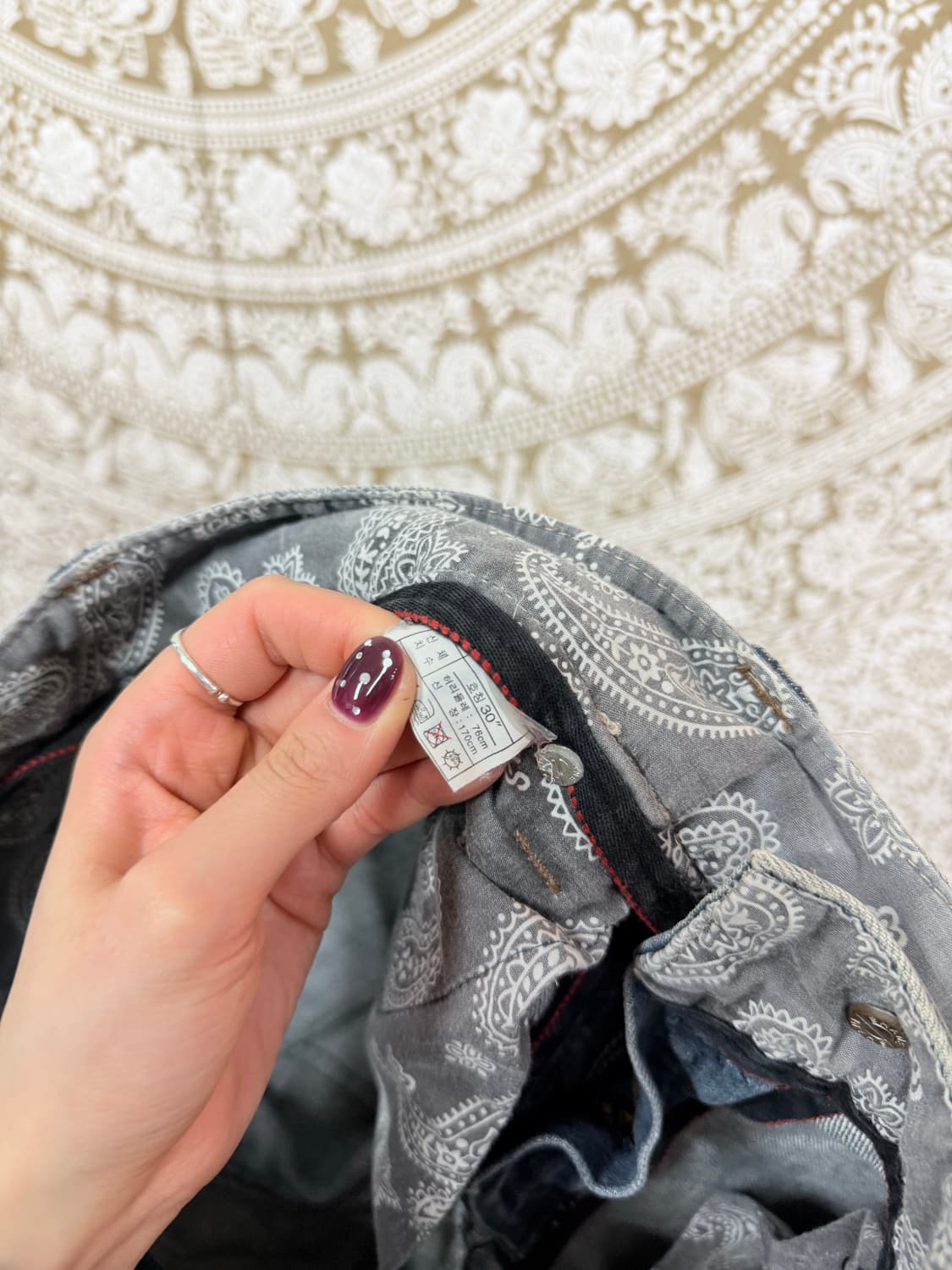 SHANE JEANS 빈티지 스티치 데님팬츠 (Z1011) 상품이미지8