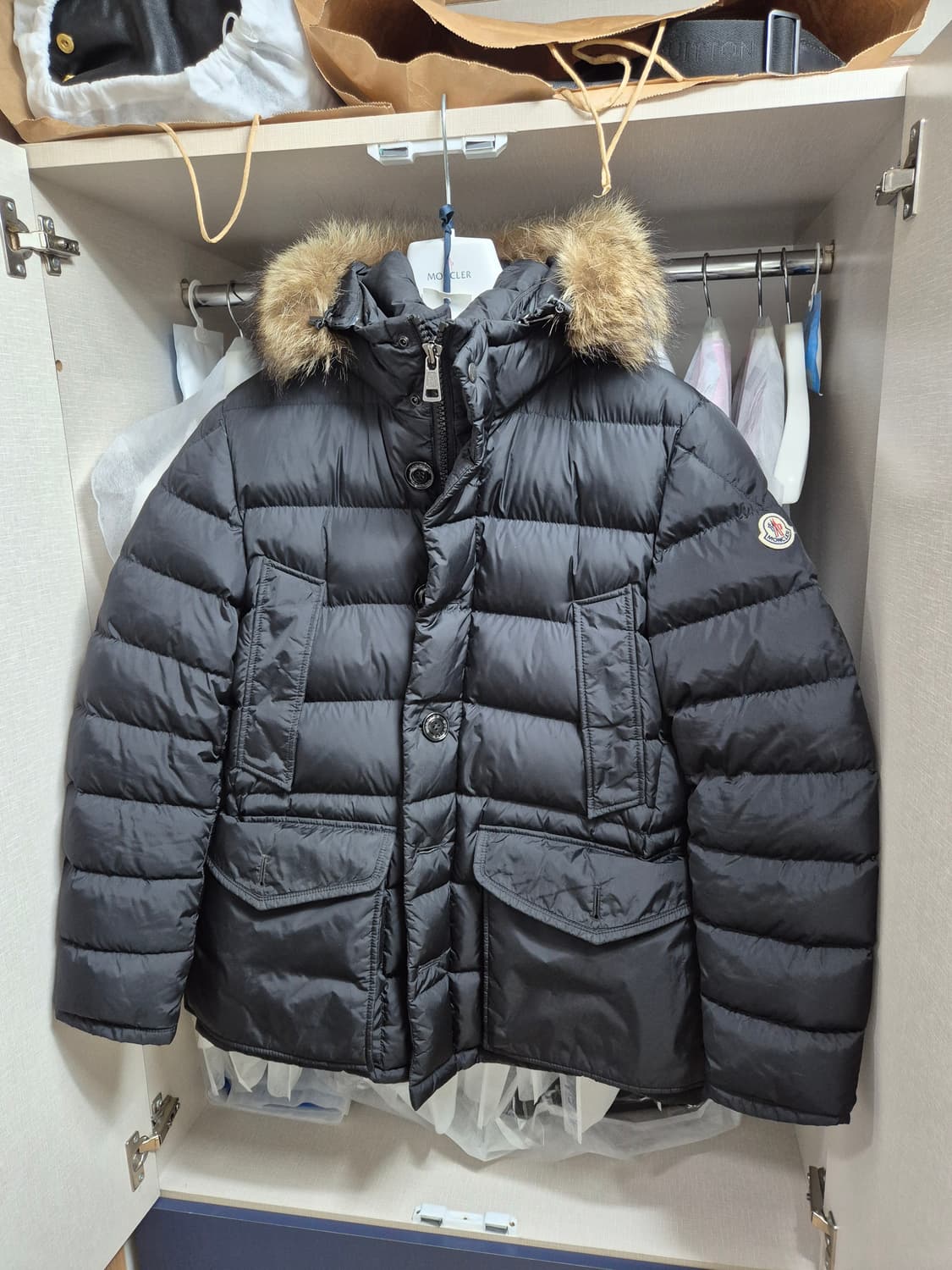 정품 22/23FW 몽클레어 클루니 2 블랙 상품이미지1