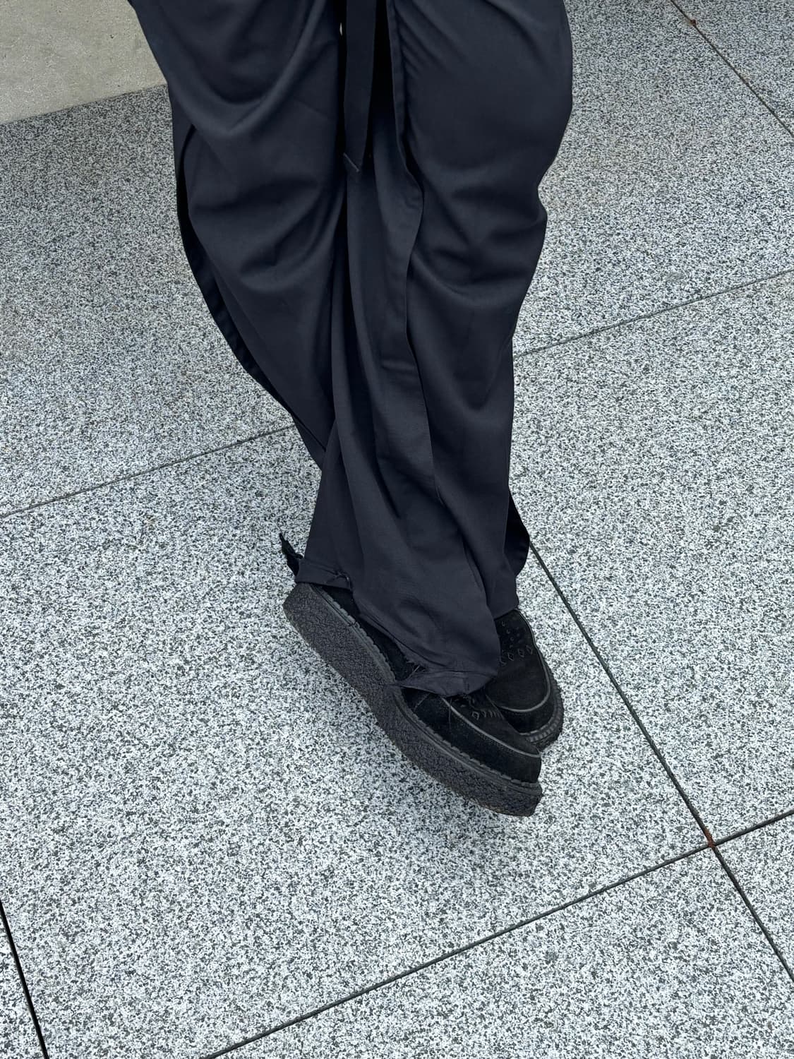 요지야마모토 크리퍼 클리퍼 스웨이드 로퍼 상품이미지2