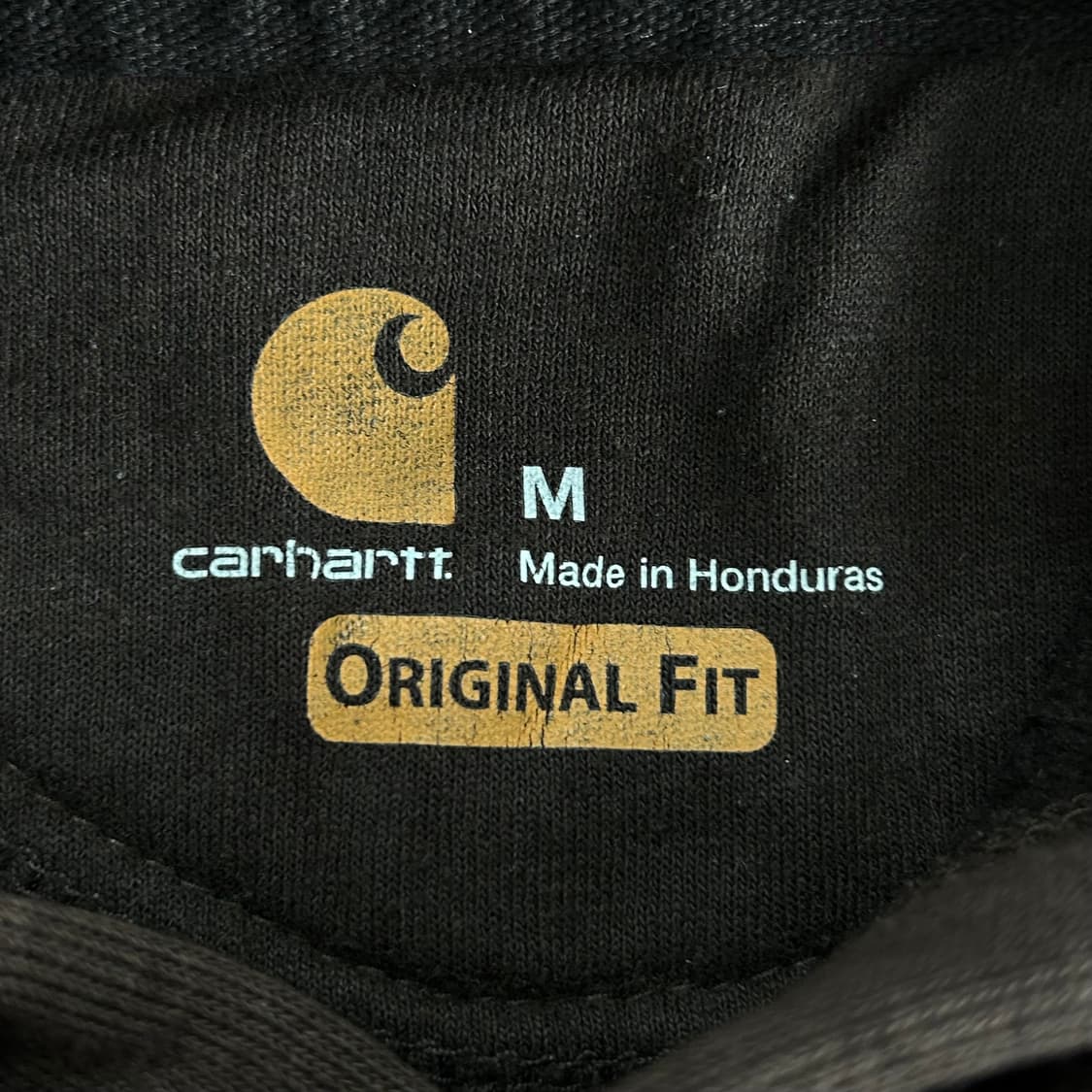 Carhartt 칼하트 오리지널 핏 브라운 후드티 상품이미지5