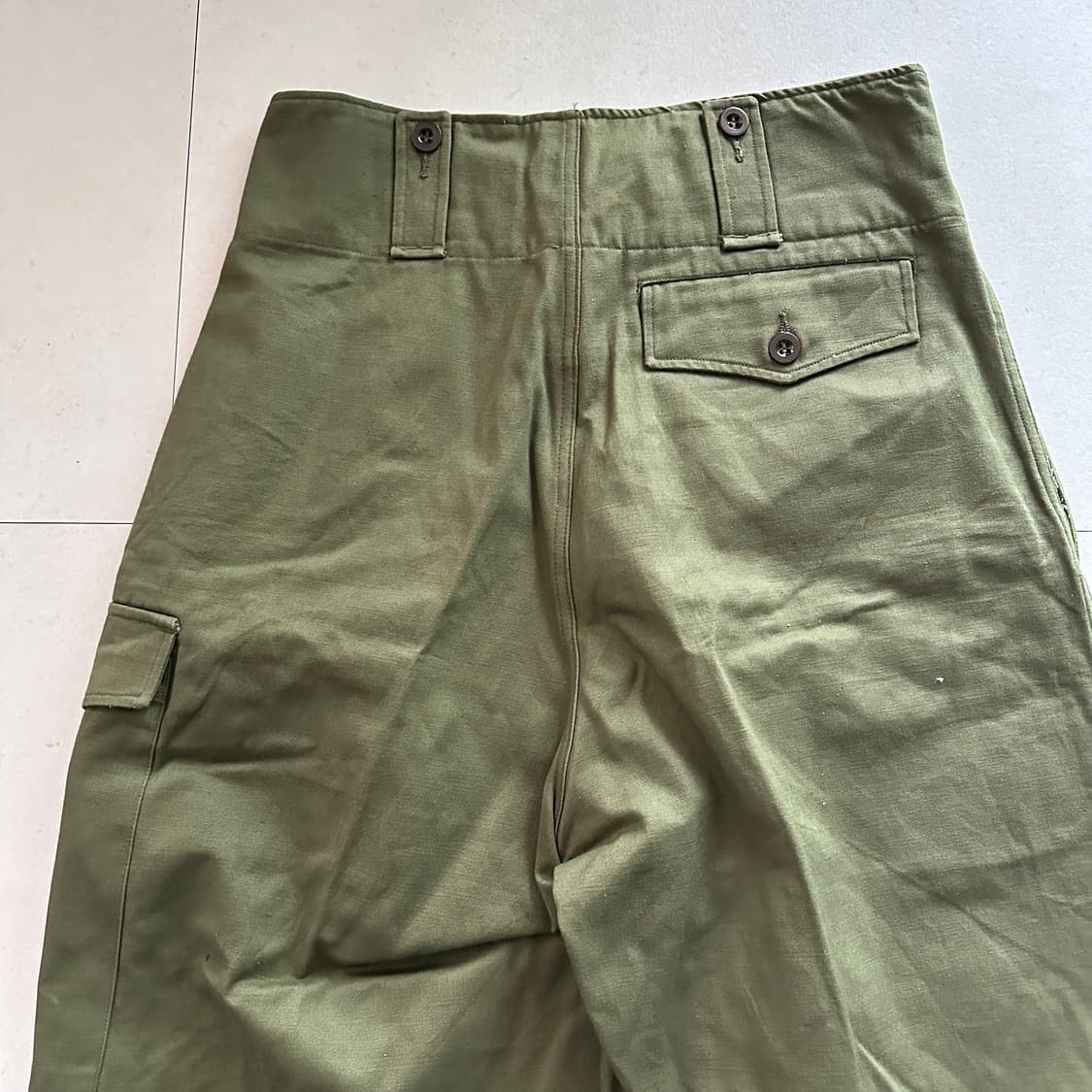50s 벨기에군 RAKA 밀리터리 코튼 팬츠 (4E/30-31) 상품이미지7