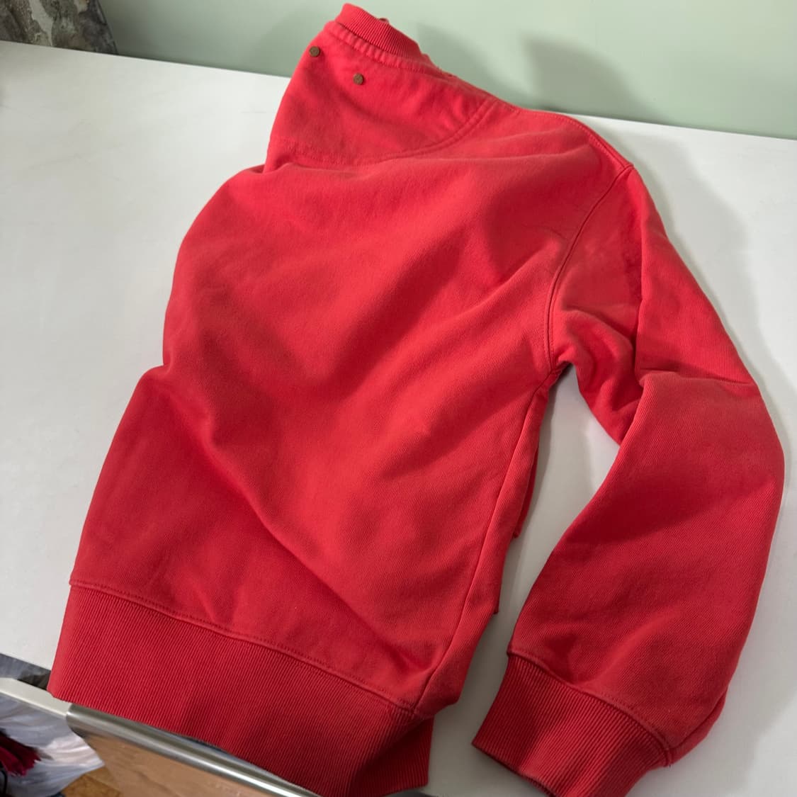 95 S 앤더슨벨 코랄 플라워스마일리 자수로고 스웻셔츠 맨투맨 상품이미지5