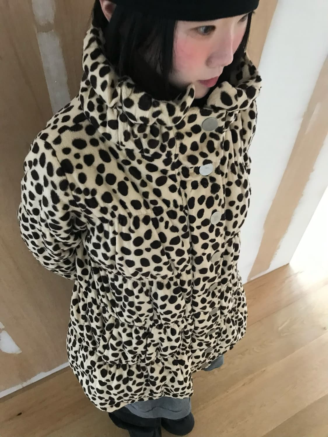 vintage leopard pattern jumper 상품이미지2