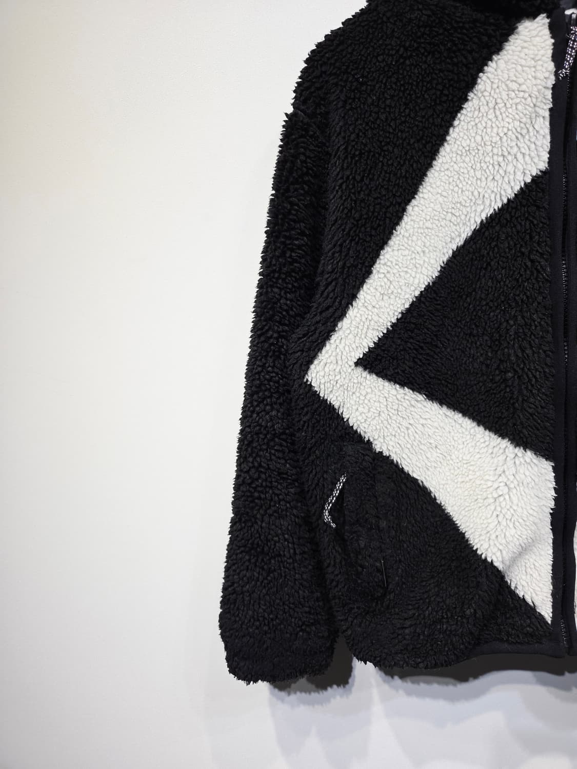 코닥(KODAK) 로고 후드 플리스 자켓 블랙 상품이미지4