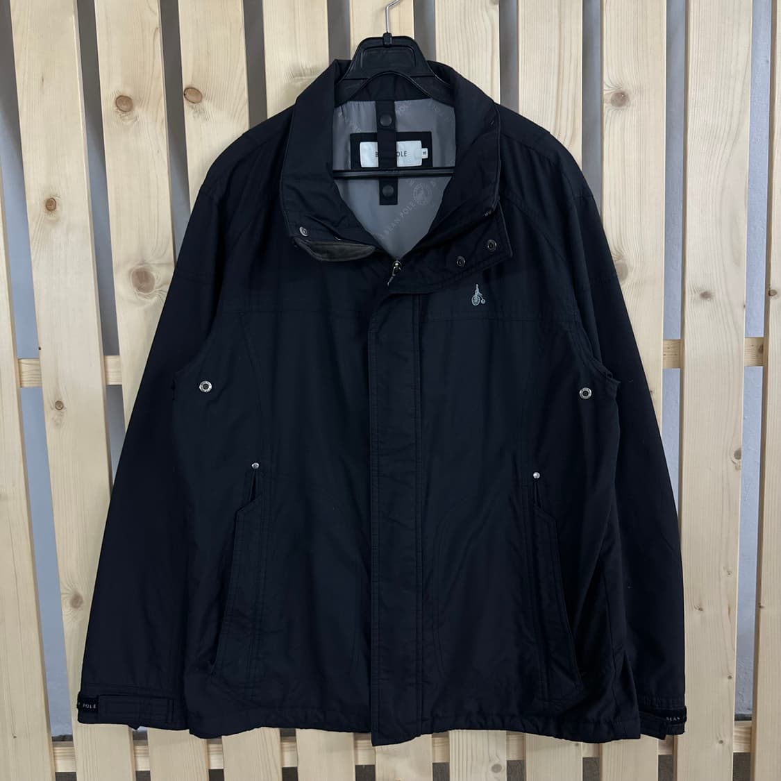 (M) 빈폴 블랙 바람막이 자켓 점퍼 상품이미지1