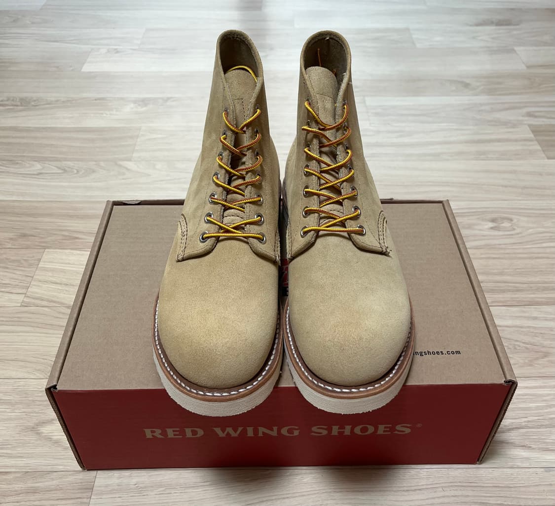 레드윙 라운드토 8167 호손 애빌린 러프아웃 8사이즈 상품이미지1