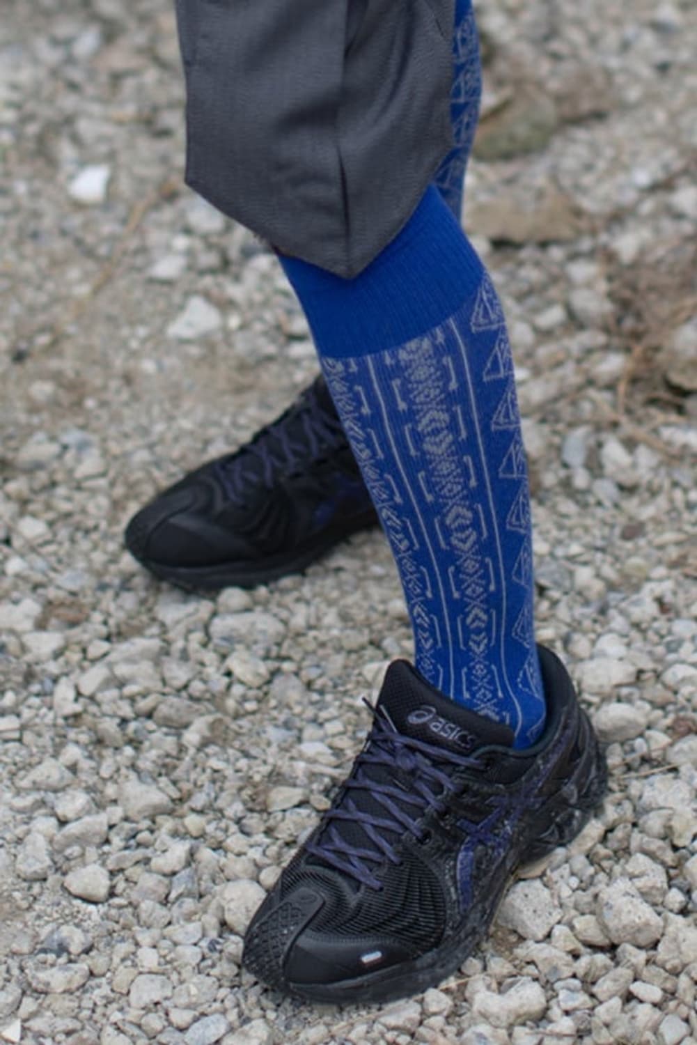 [280]아식스 x 키코 코스타디노브 젤 키릴 3 블랙 딥 블루 상품이미지2