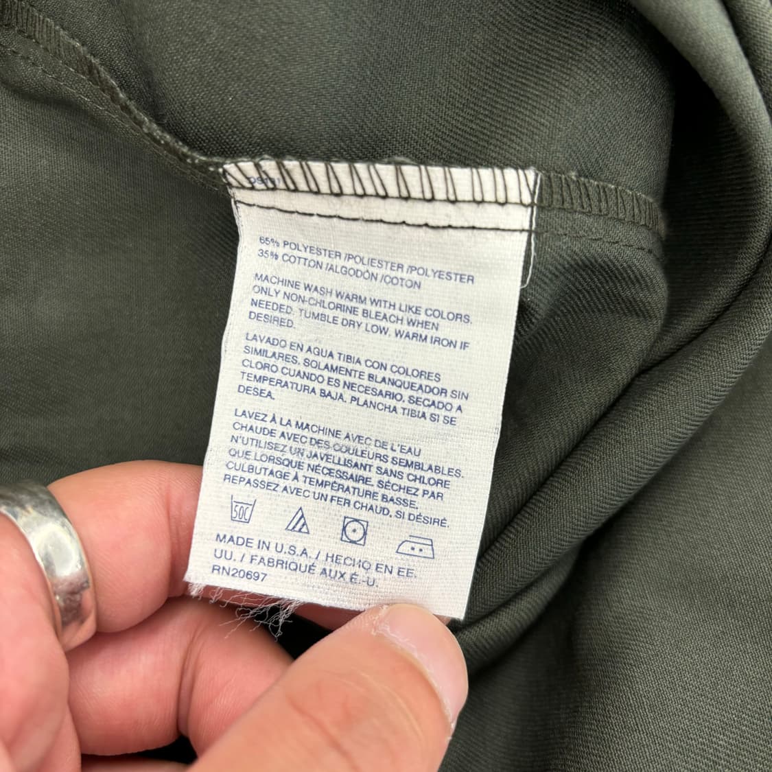 90s USA 디키즈 빈티지 워크 반팔셔츠 XL 상품이미지6