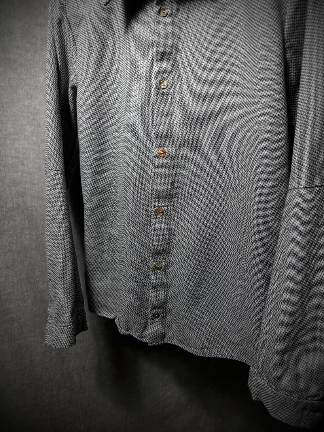 Individual Sentiments Micro Pattern Shir 상품이미지5