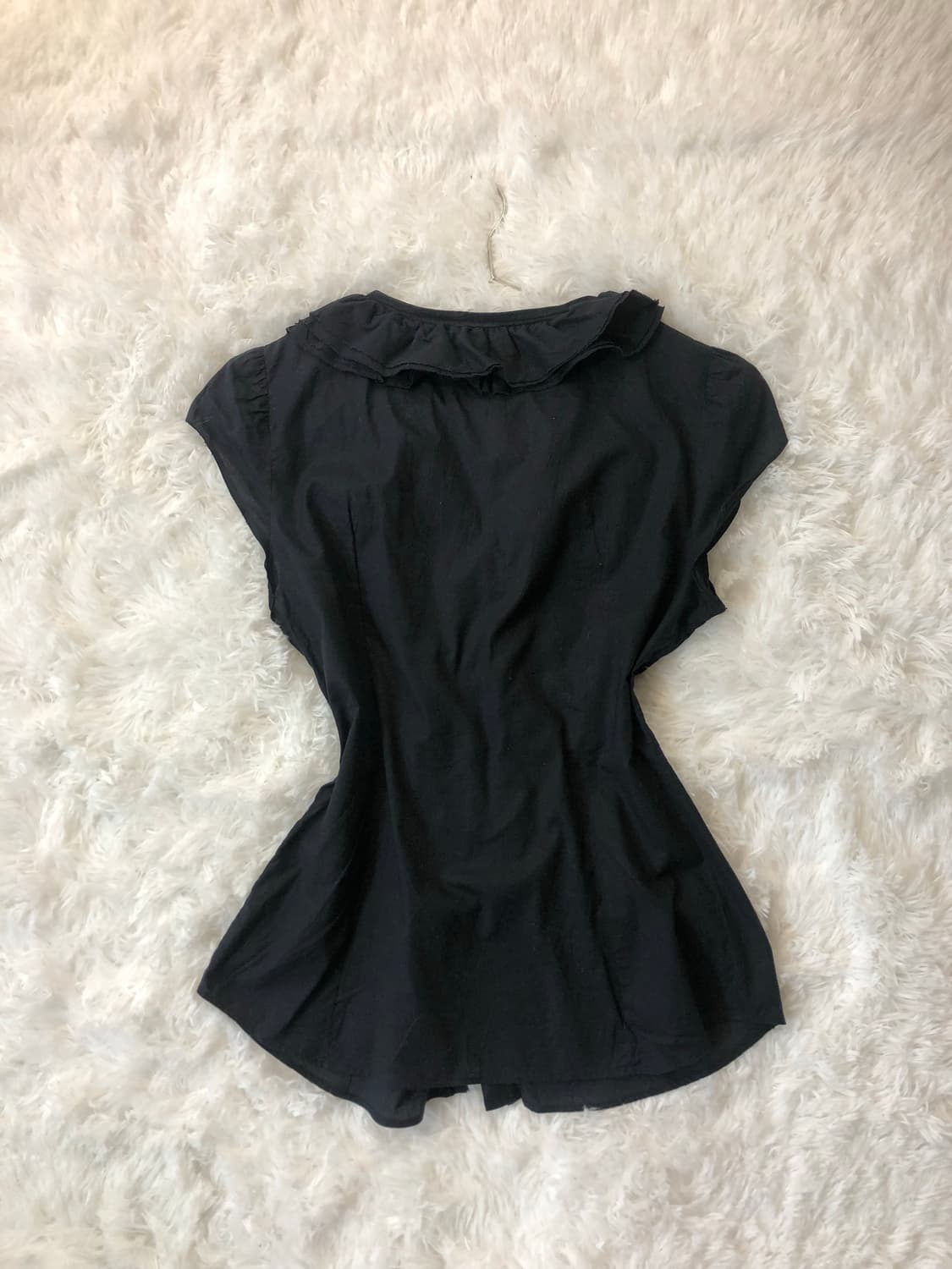 black frill top 상품이미지2