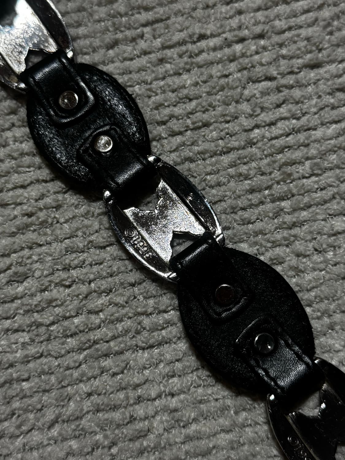 90s USA 토니라마 카우레더 웨스턴벨트 32사이즈 상품이미지6