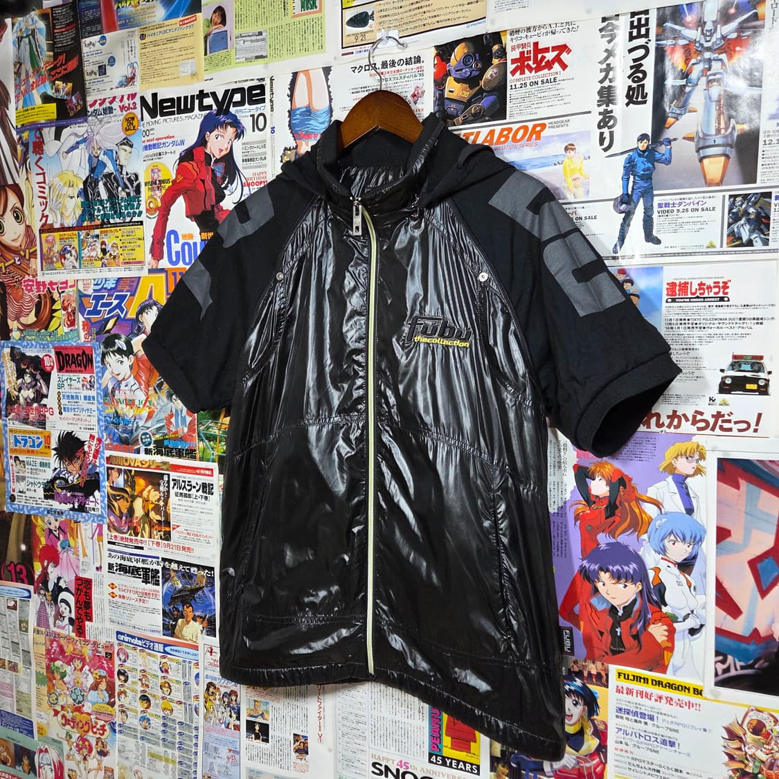 00s 후부 유광 투웨이 바람막이 자켓 상품이미지5