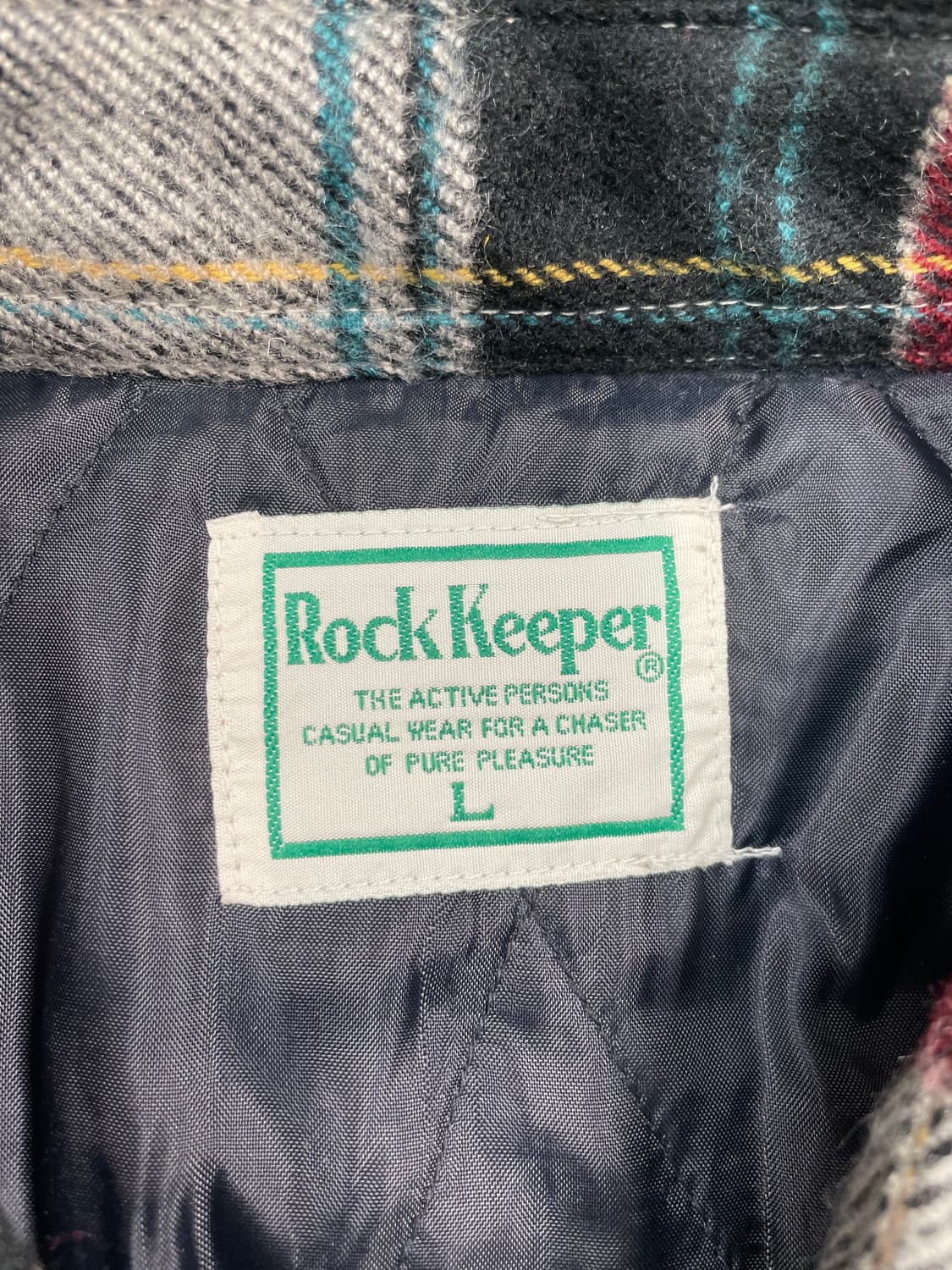 빈티지  플란넬 체크 셔츠 자켓 상품이미지6