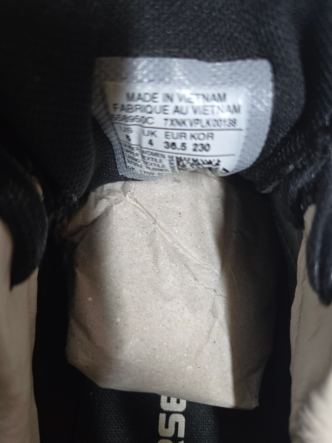 새신발)컨버스 원스타 블랙 벨벳 플랫폼 230 상품이미지5