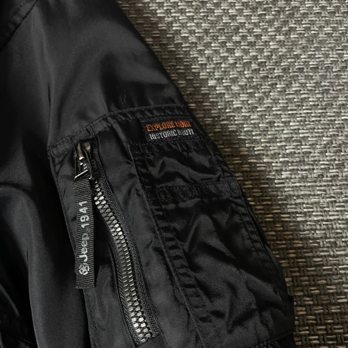 지프 리버시블 사이드포켓 나일론 플리스 자켓 상품이미지5