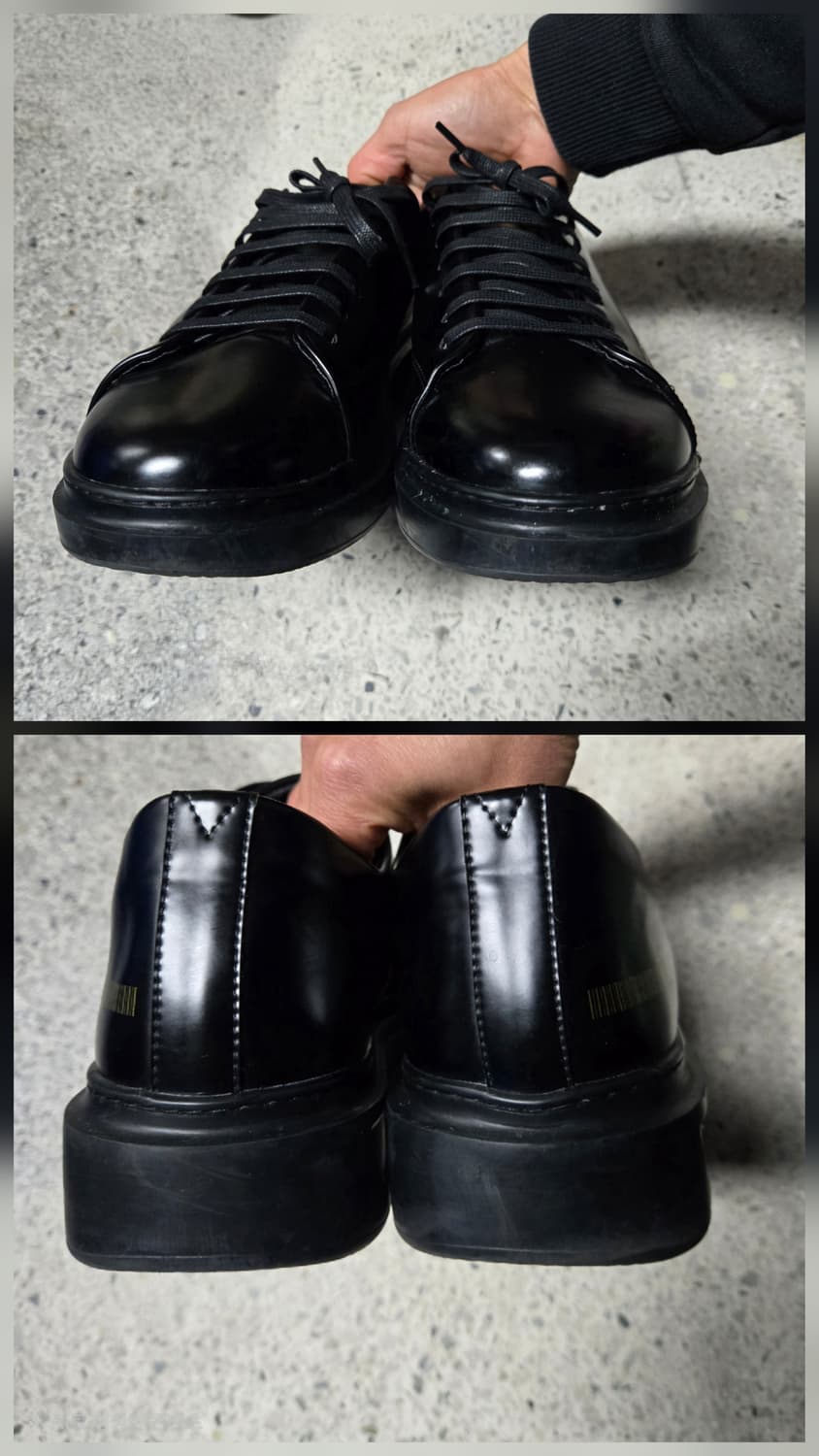 P-31 오버솔 블랙 에디션 7cm 스니커즈 상품이미지5