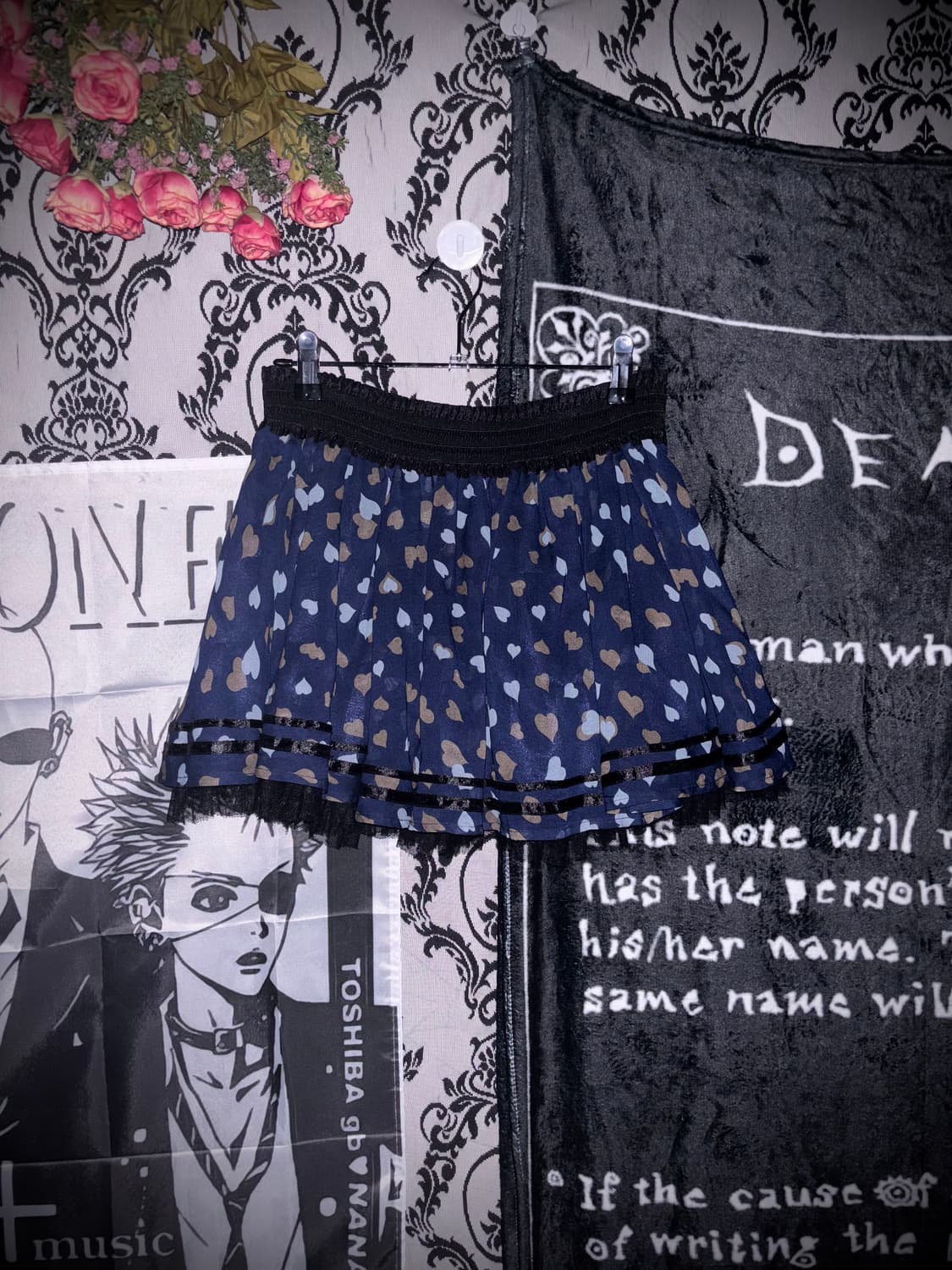blue kitsch short skirt 상품이미지1