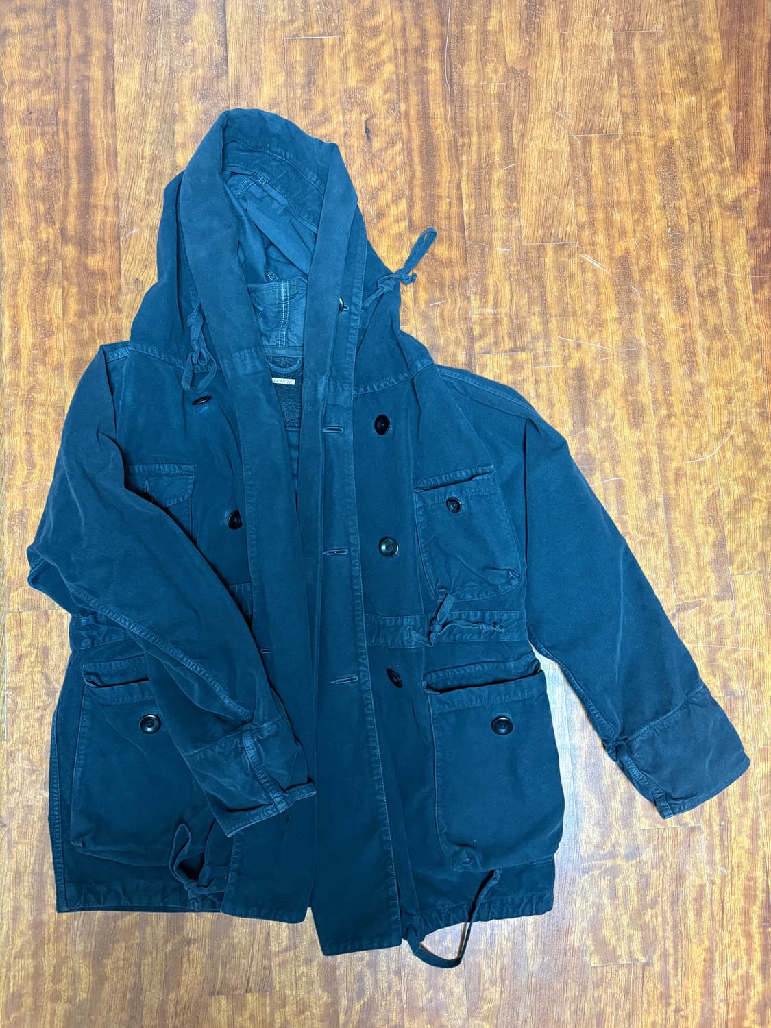 캐피탈 링코트 블랙 상품이미지2