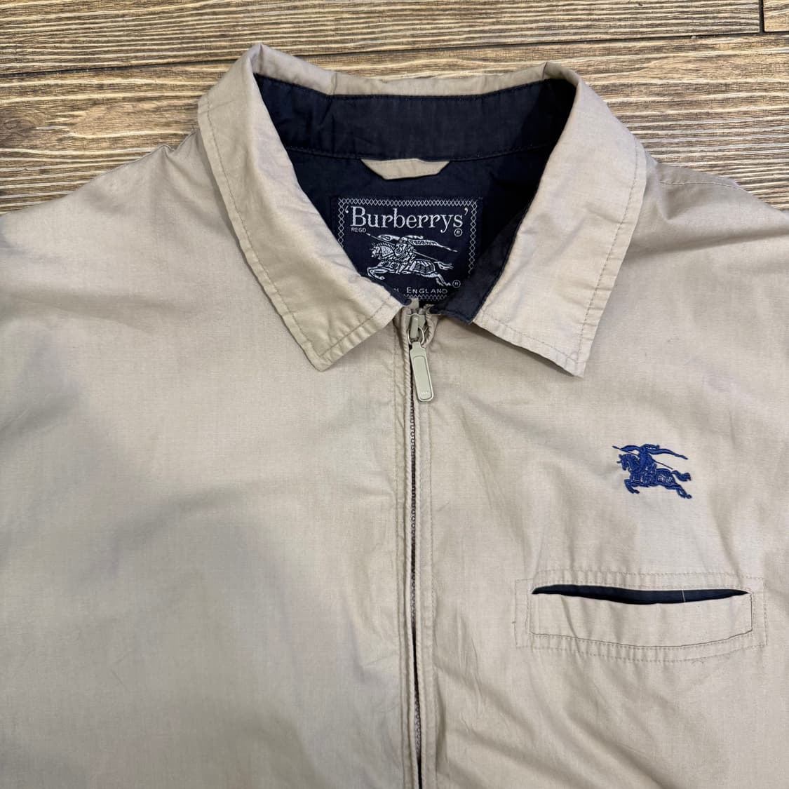 버버리 블루종 자켓 상품이미지2