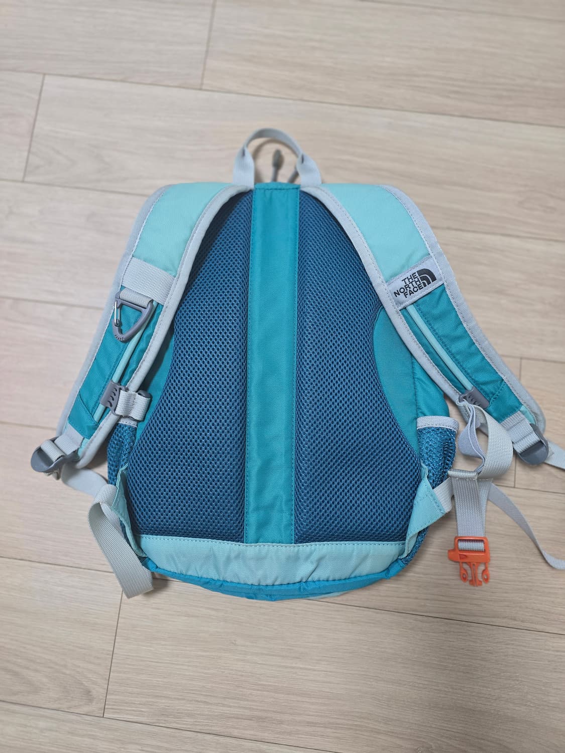 노스페이스 키즈 청록 민트 백팩 상품이미지4