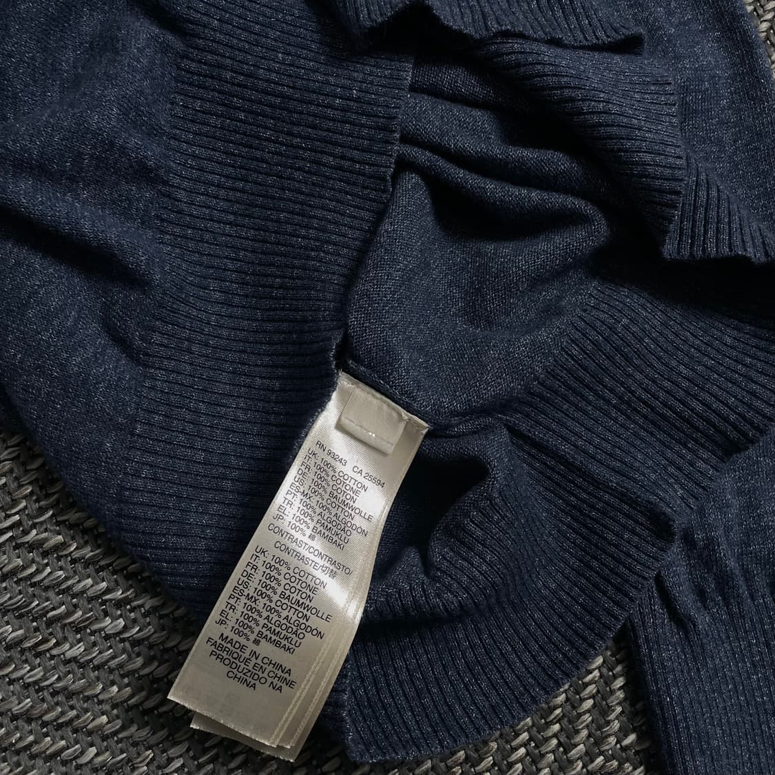 디젤 y2k 아카이브 포켓 미니멀 니트o 3207 상품이미지5