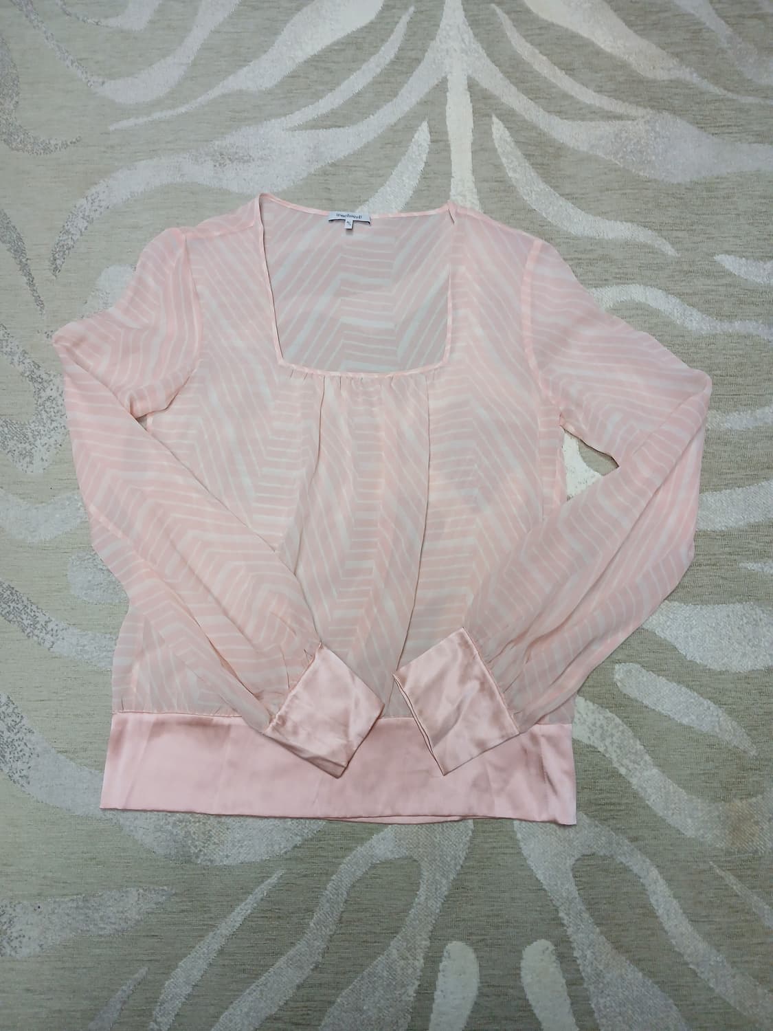 까사렐 cacharel 쉬폰 블라우스40  상품이미지2